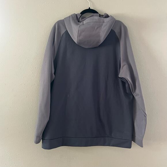 Nike Dri-Fit Hoodie Men’s XL Steele Blue Gray Performance Sweatshirt - Picture 5 of 5